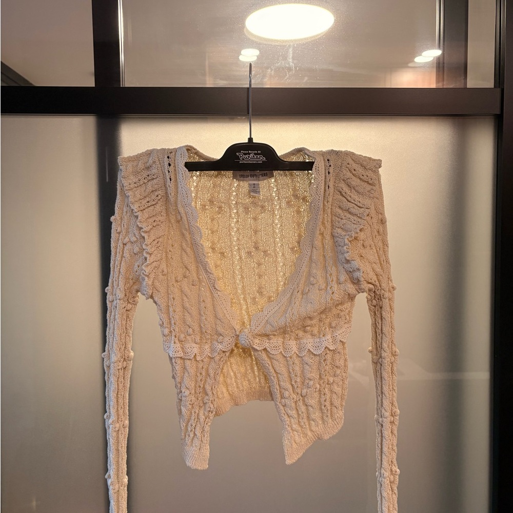 Urban Outfitters Ivory Knit Sweater